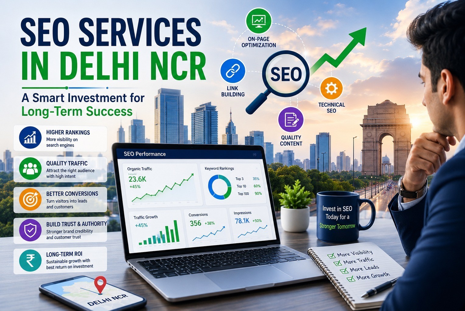 Why SEO Services in Delhi NCR Are a Smart Investment for Long-Term Success
